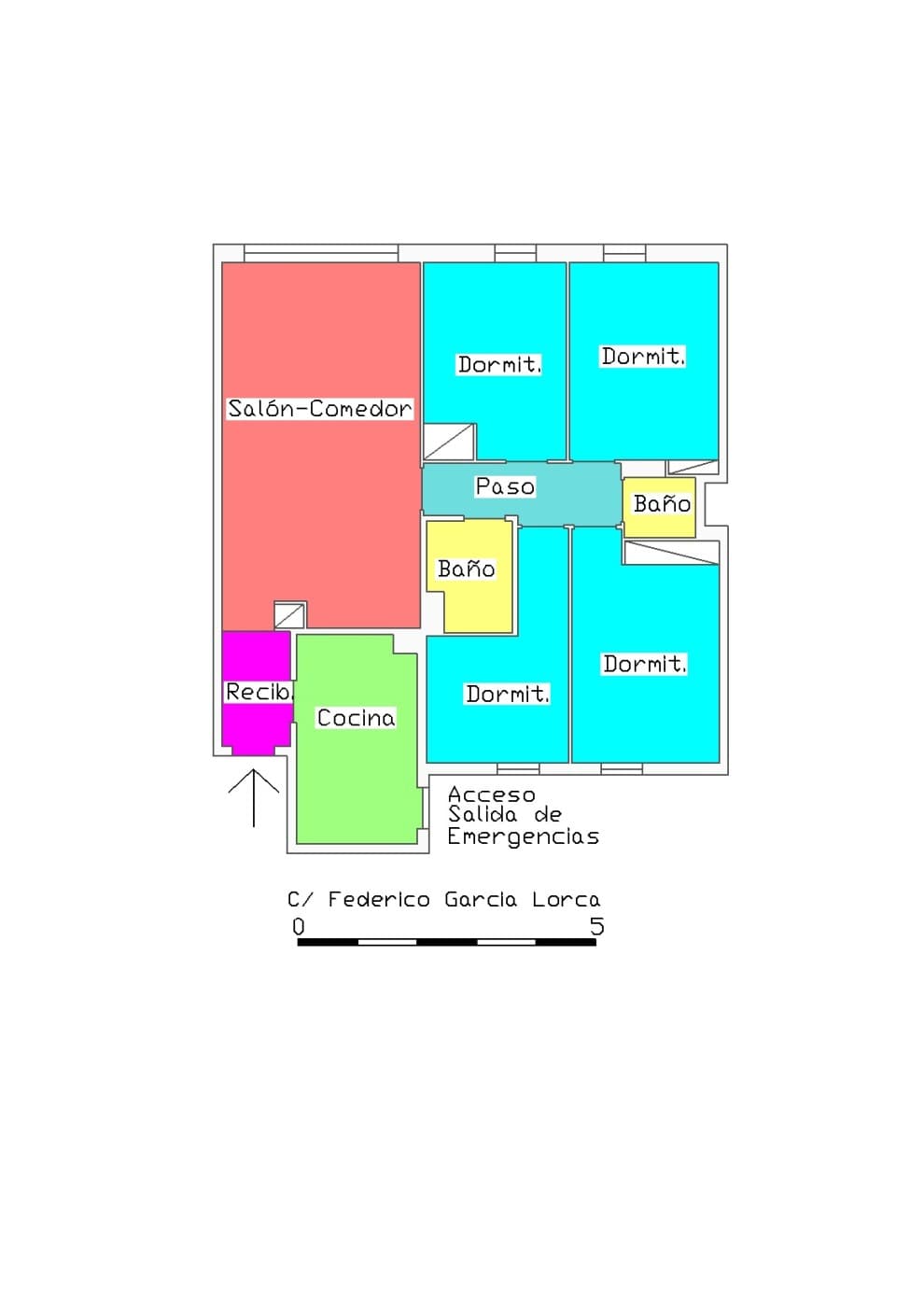 Excelente oportunidad: vivienda de 4 habitaciones con plaza de parking en concesión en una ubicación tranquila y bien comunicada. — miniatura 23