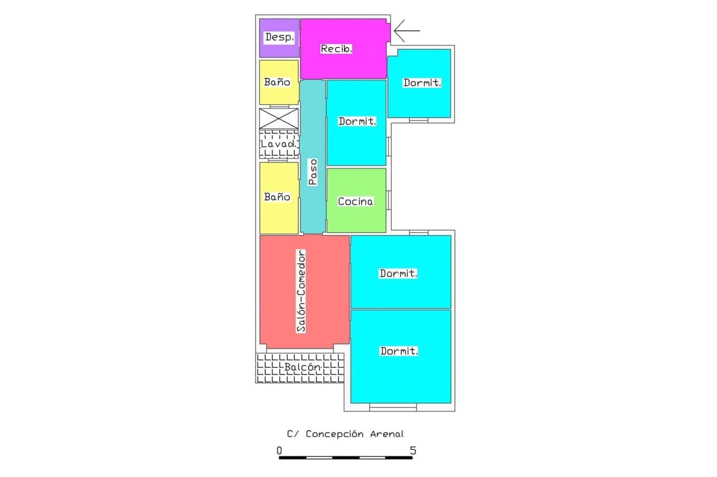 Luminoso y acogedor piso en venta de 4 habitaciones en La Sagrera — miniatura 24