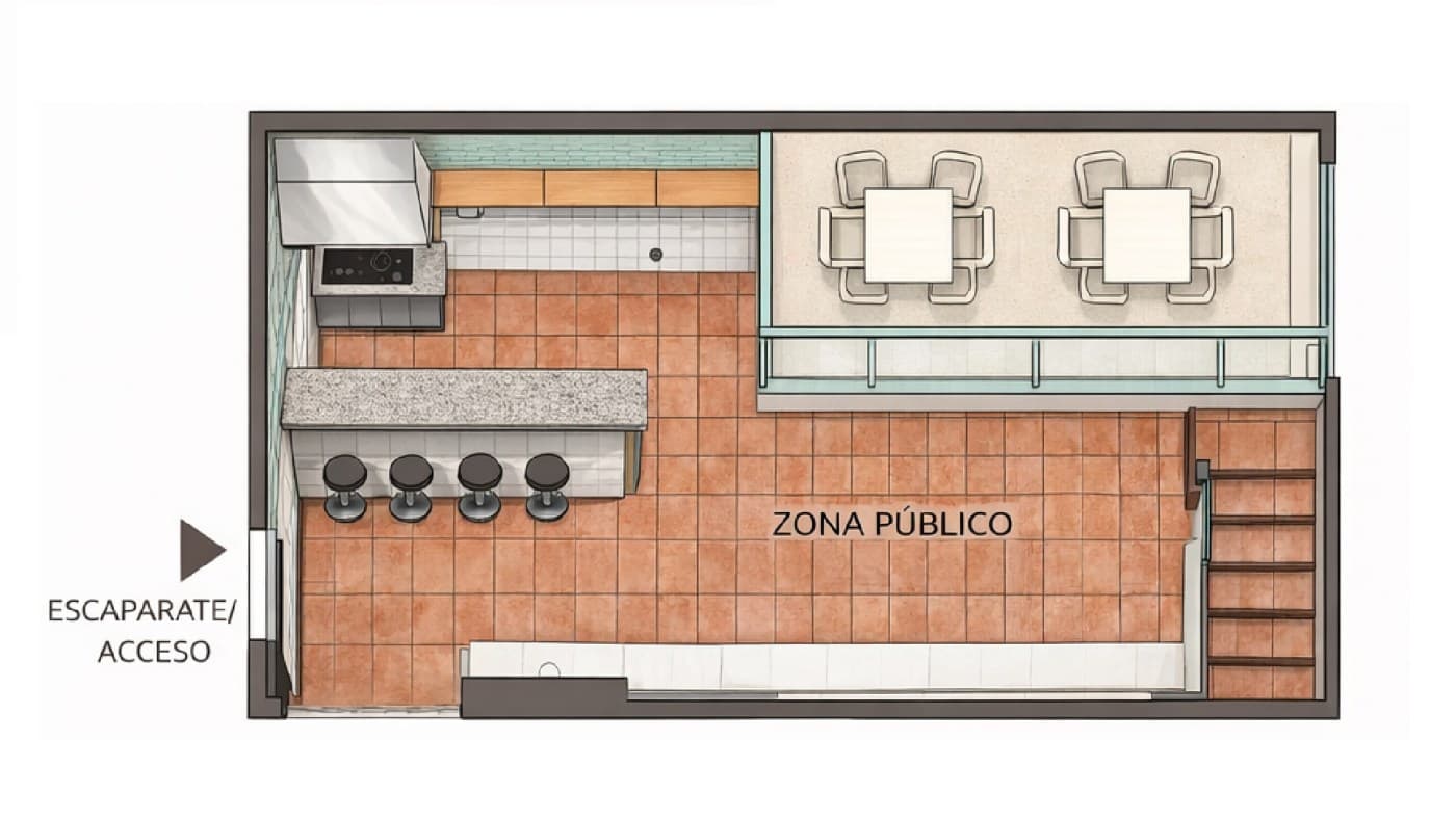 LOCAL CON LICENCIA C3 MIXTA Y SALIDA DE HUMOS. IDEAL TAKE AWAY, ROSTISERÍA, CATERING O DELIVRY — miniatura 12