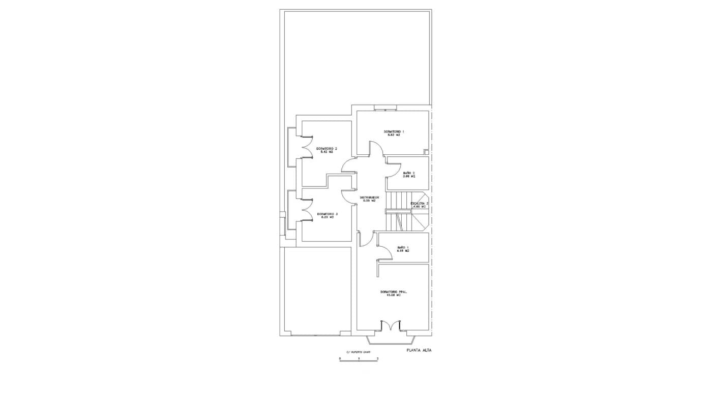 Chalet en venta de 4 habitaciones para entrar a vivir en Los Rosales, Sevilla — plano 2