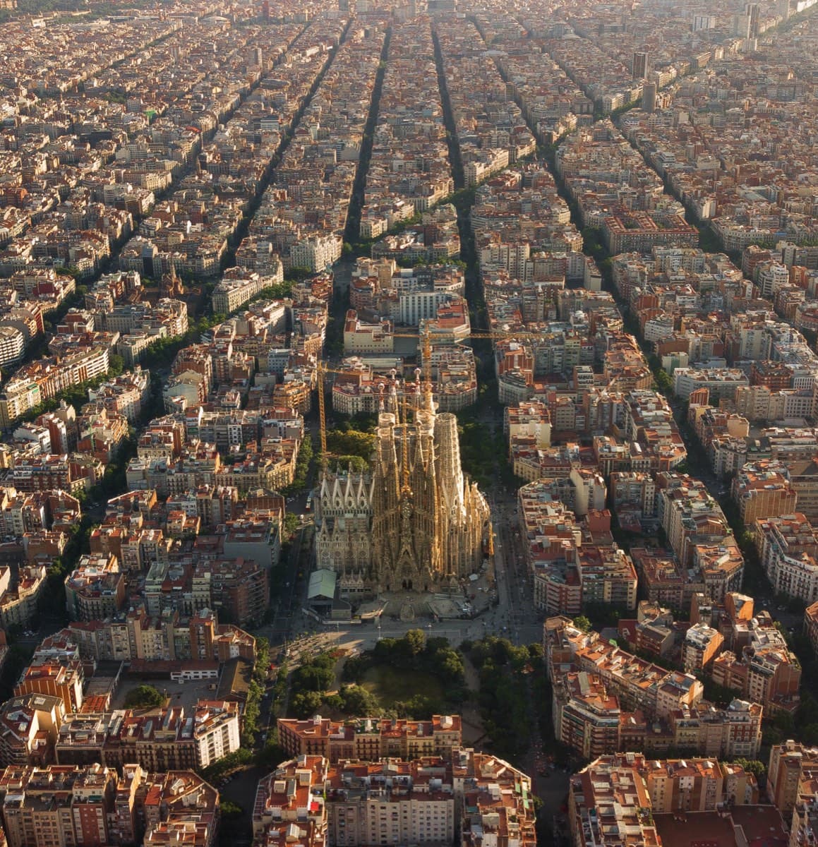 Vista de Eixample, Barcelona