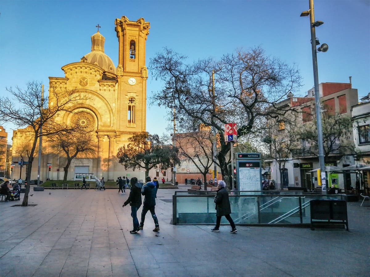 Vista de Sant Andreu, Barcelona
